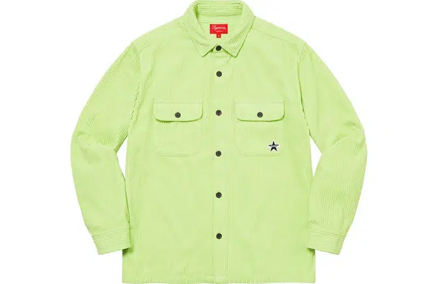 Supreme SS22 Week 1 Corduroy Shirt