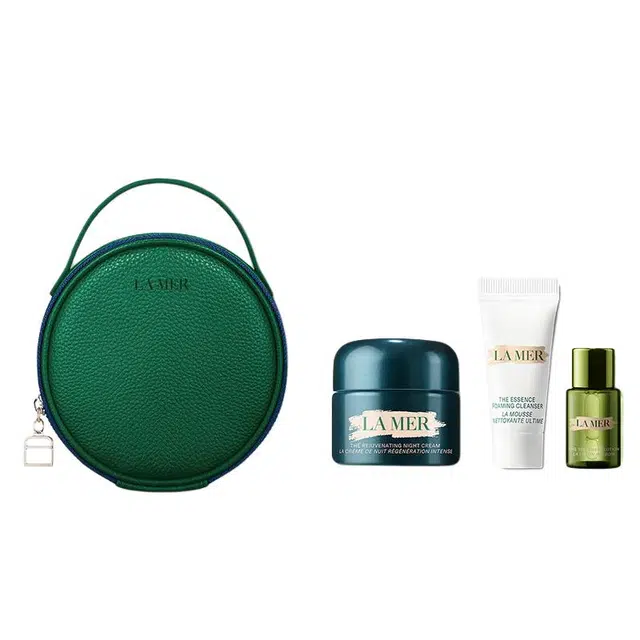 海蓝之谜 晚霜洁面乳液保湿护肤套装 清洁 四件套