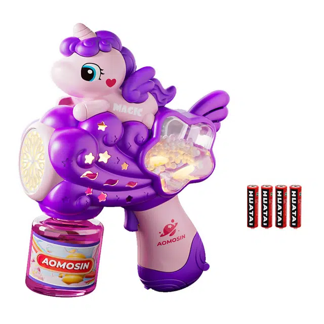 纽奇 全自动吹泡泡机 手持不漏液 玩具