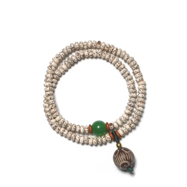 絮物 国潮新中式轻奢高级感文玩盘玩佛珠念珠节节高升诸事顺遂考试考研考公上岸转运#好运 星月菩提 手串 男女同款情侣款