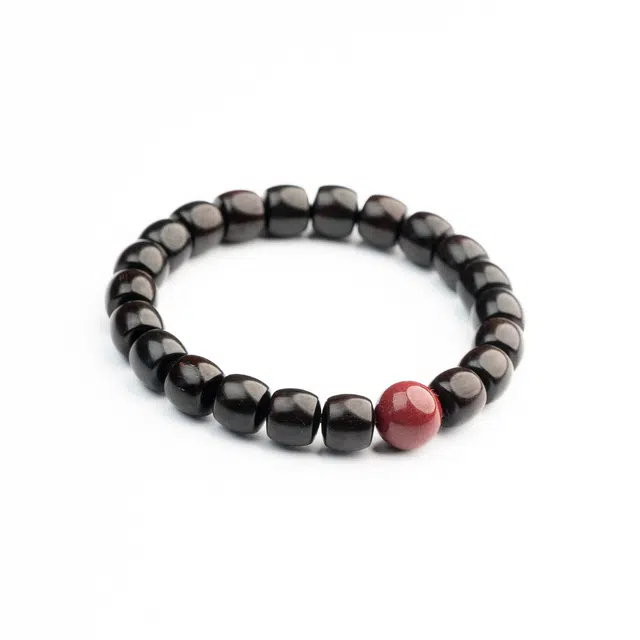 仙源 鸿运当头 八方来财 霸气招财纳福 古风文玩盘玩破太岁#好运 紫檀属  木作手串  男女同款情侣款