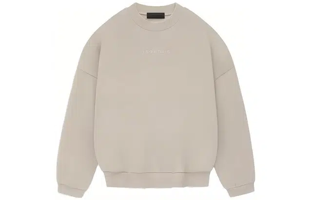 Fear of God Essentials FW23 Crewneck Silver Cloud