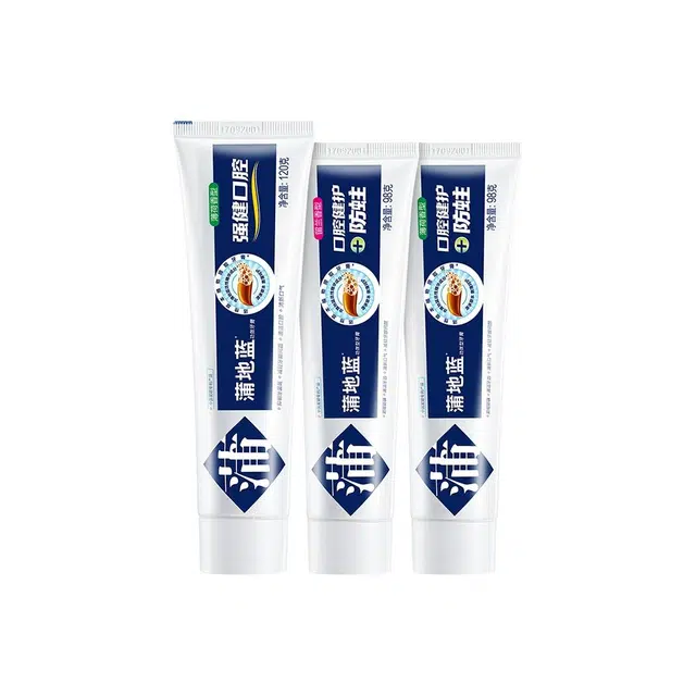 蒲地蓝 强健口腔防蛀牙膏套装 清洁