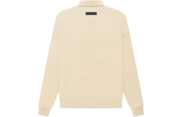 Fear of God Essentials FW22 Womens LS Polo Egg shell Polo