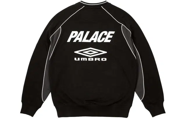 PALACE x Umbro SS24 Warm Up Crew Black