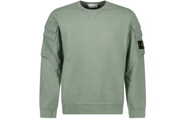 Stone Island Crewneck Sweatshirt Sage Green