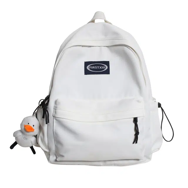 恒源祥 韩版原宿风 尼龙 双肩包 男女同款情侣款 多色