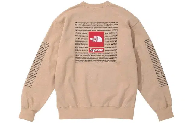 Supreme x The North Face Crewneck