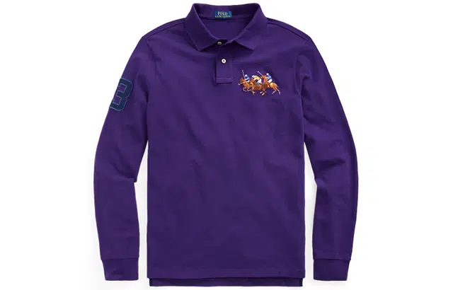 Polo Ralph Lauren Custom Slim Fit Purple