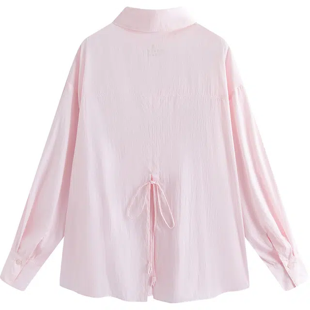 艾莱依 时尚舒适百搭长袖衬衫 女款