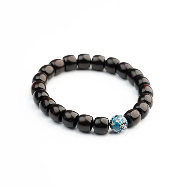 仙源 逆转钱坤平安文玩盘玩简约桃花运事业运爆棚#好运 紫檀属 木作手串 男女同款情侣款