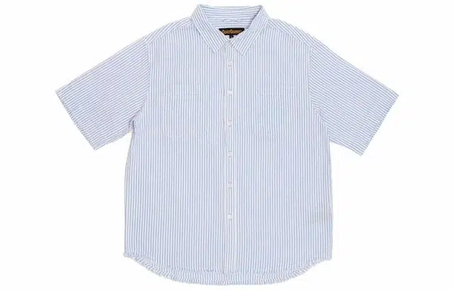 Drew House logo Seersucker Ss Shirt