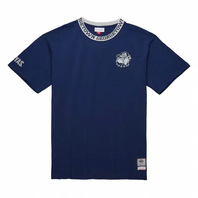 Mitchell Ness x NCAA Georgetown Hoyas Ringer SS T