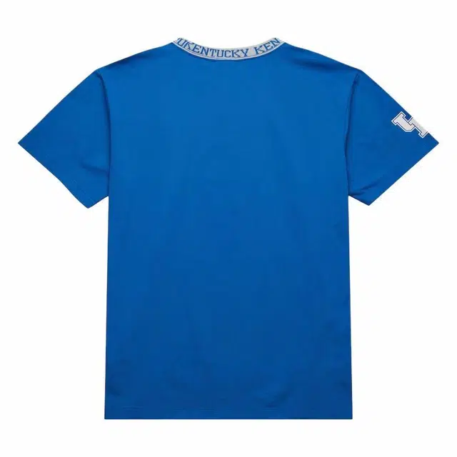 Mitchell Ness x NCAA Kentucky Wildcats Jacquard Ringer T