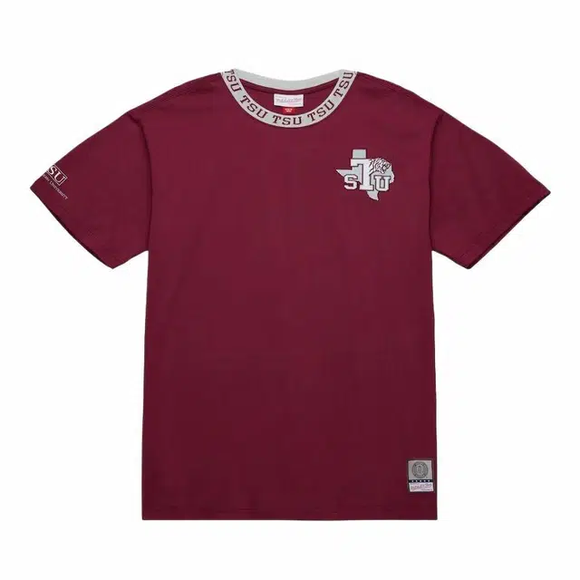 Mitchell Ness x NCAA Texas Southern Tigers Jacquard Ringer T