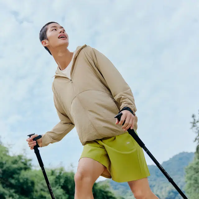 蕉下 超轻薄长续航腰包式风扇 隔热降温制冷凉感户外出行 透气速干风冷防晒服 男款