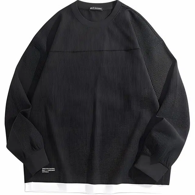 PEACEBIRD MEN Eye-C Collaboration Sweatshirt Black
