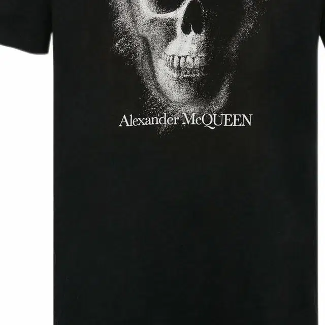Alexander McQueen SS22 Skull Logo T-Shirt Black