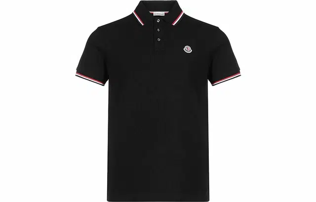 Moncler Polo Shirt Black