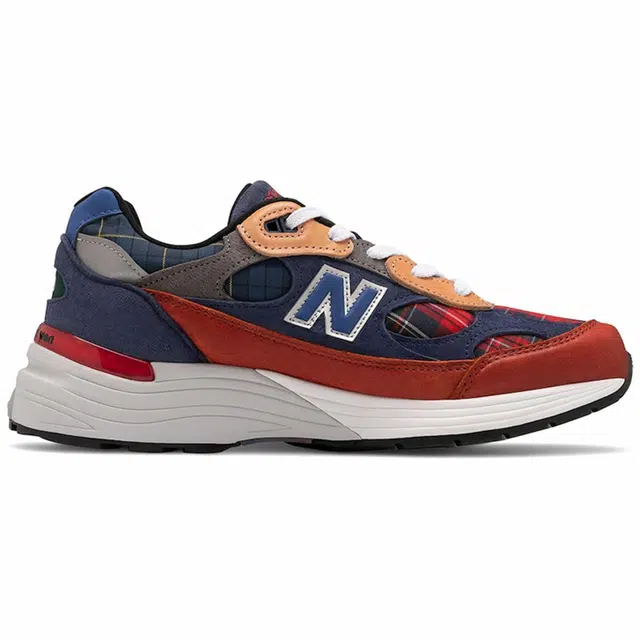 CONCEPTS x New Balance NB 992 "Plaid Patchwork"