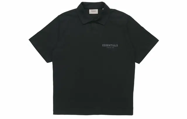 Fear of God Essentials FW20 Polo Shirt Black Polo