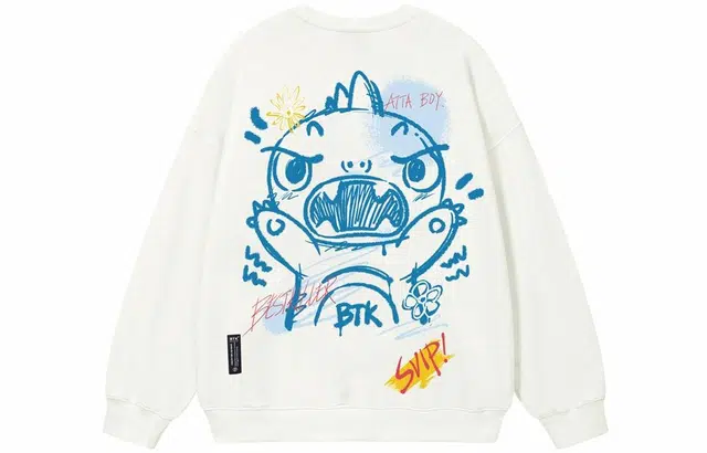 BTK Cartoon Monster Graffiti Sweatshirt