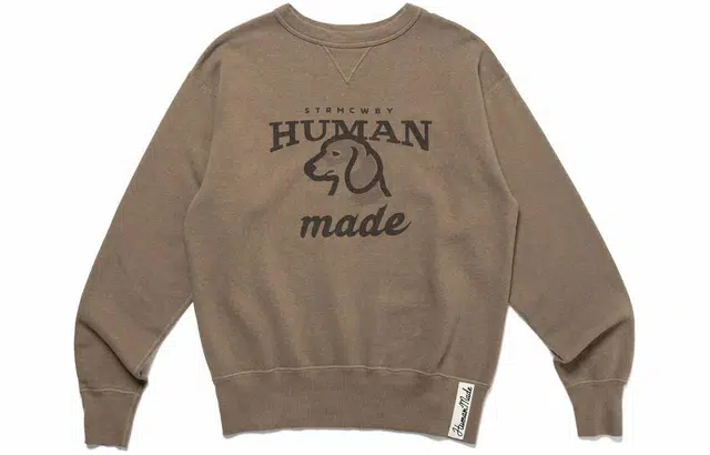 HUMAN MADE FW23 TSURIAMI SWEATSHIRT logo