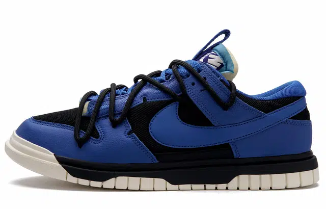 Nike Air Dunk Jumbo Black UniversityBlue