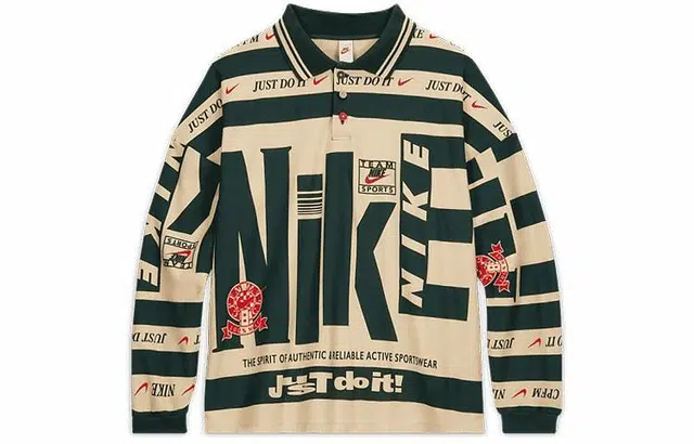 Nike x Cactus Plant Flea Market Flea Long-Sleeved Polo LogoPolo