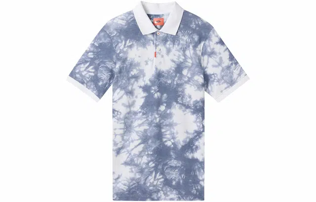 Nike Polo Shirt White Blue