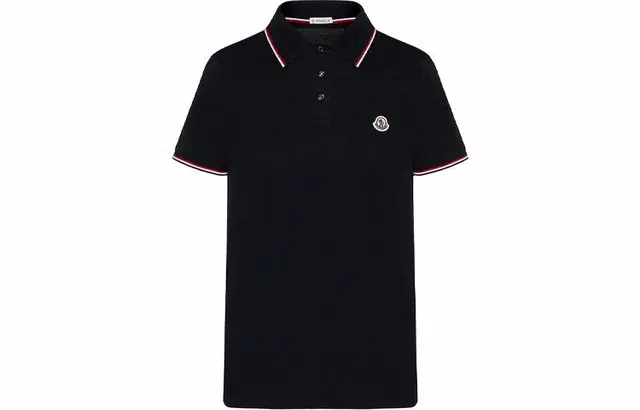 Moncler Polo Shirt Blue