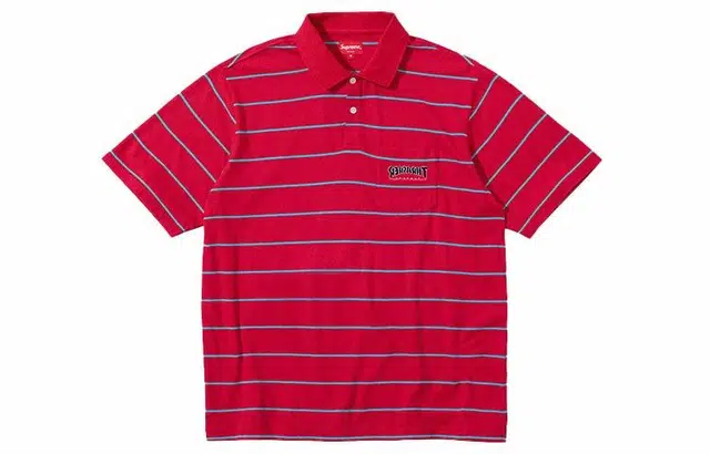 Supreme FW21 Week 5 x Thrasher Stripe Polo Polo