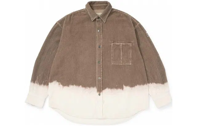 MADNESS S Dip Dye Corduroy Shirt
