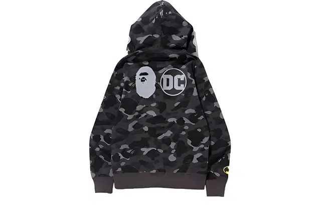 A BATHING APE x DC Batman Color Camo Full Zip Hoodie DC