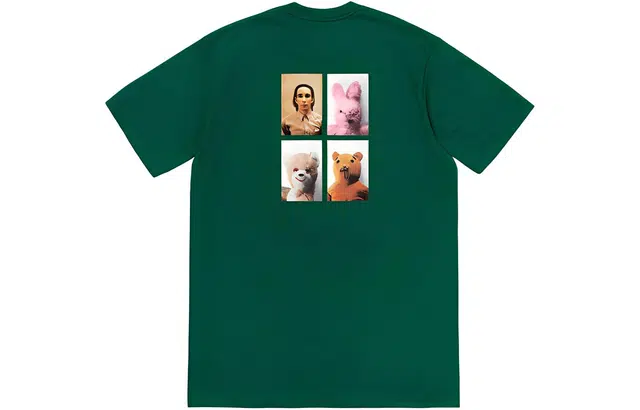 Supreme FW18 Mike Kelley AhhYouth Tee Dark Green T