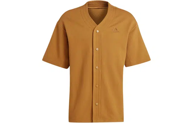 adidas LOUNGE PIQU TERRY BASEBALL SHIRT V
