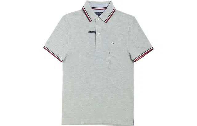 Tommy Hilfiger Polo Light Grey