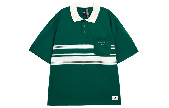 adidas Pocket Polo Shirt Forest Green