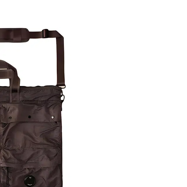 C.P. Company Satin Nylon Tote Bag Violet