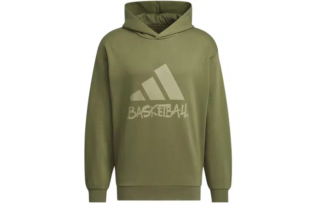 adidas Basketball Legends Hoodie Deep Olive