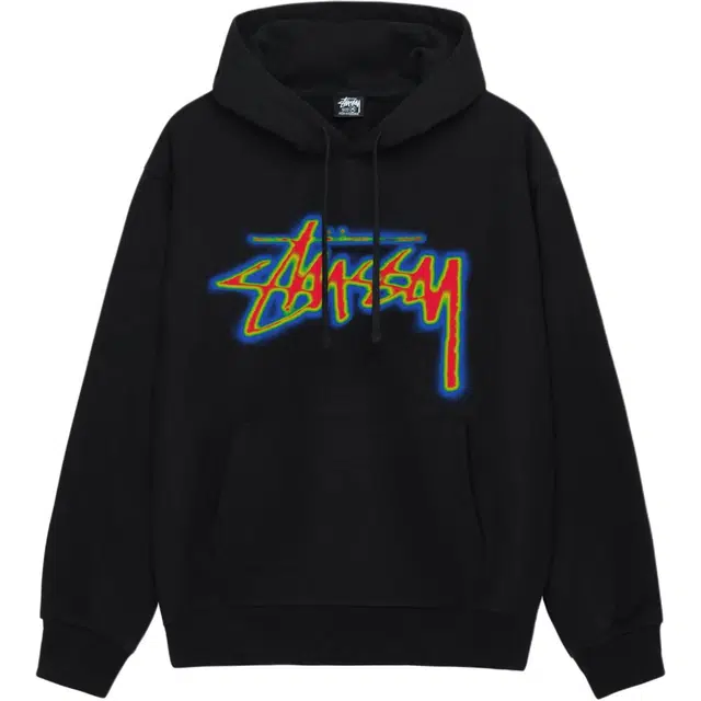 Stussy SS24 THERMAL STOCK HOODIE Logo