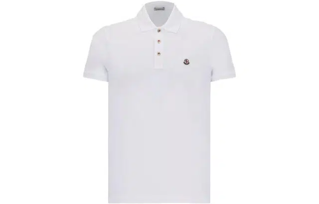 Moncler Logo Patch Polo Shirt Polo