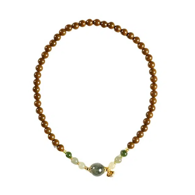 【枯木逢春】 指尖瑰宝 新中式国潮复古民族风素雅春意盎然小众暴富转运珠#好运 合香珠 手串 男女同款情侣款