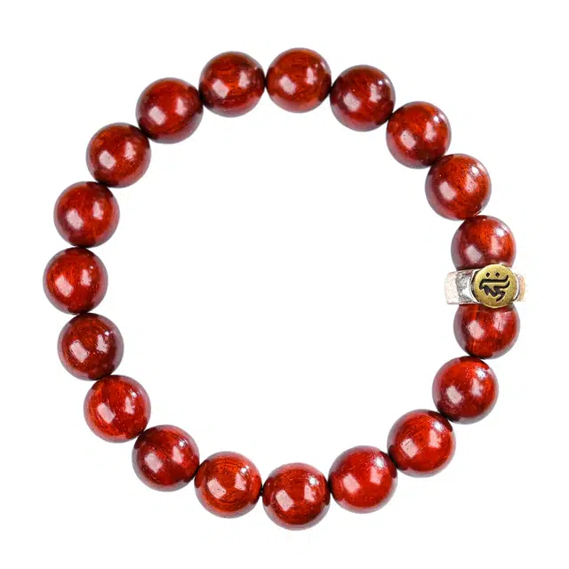 仙友 开局顶配国风新中式八大守护神招财纳福转运珠复古文艺风好运连连文玩佛珠 紫檀属 木作手串 男女同款情侣款