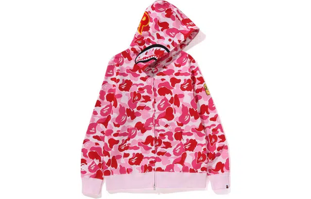 A BATHING APE Abc Camo Shark Full Zip Hoodie