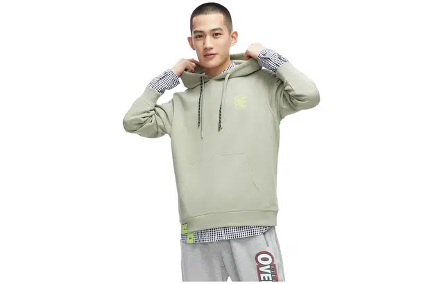 森马 卡通休闲印花连帽卫衣 男款