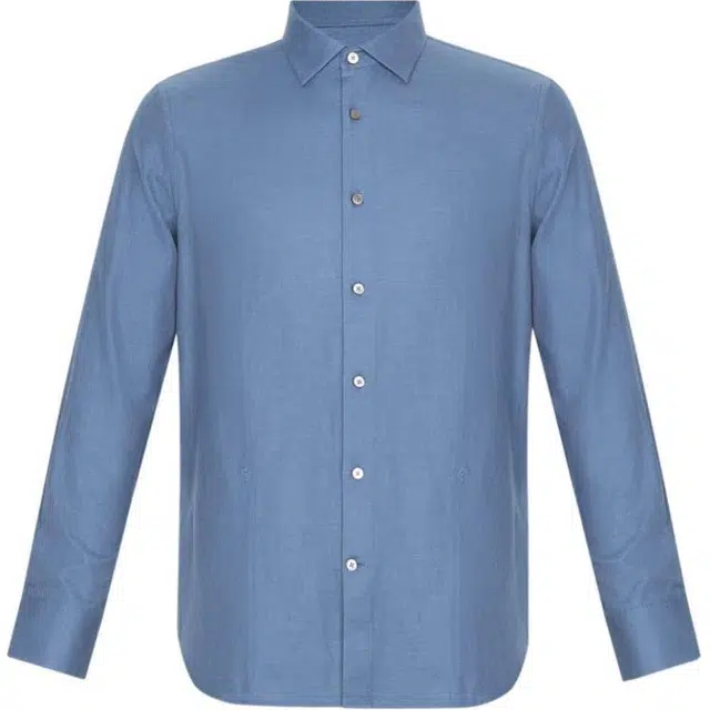 迪柯尼 柔软亲肤商务长袖衬衫 男款 浅绿