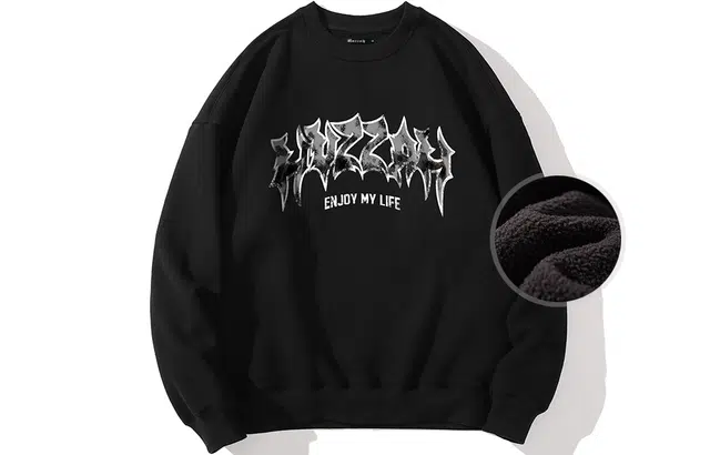 Huzzah Vintage Logo Crewneck Sweatshirt