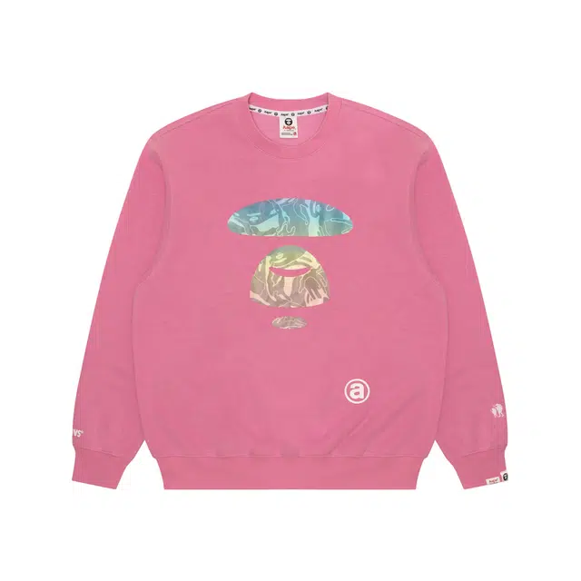 Aape Camo Crewneck Sweatshirt