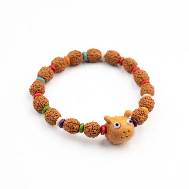 仙源 顶呱呱呆萌小众原创设计 招财转运 文玩绕指柔串珠 转运#好运 金刚菩提 手串 男女同款情侣款